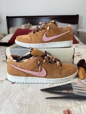 Nike sb dunk low note brew and biscuits sz 11.5